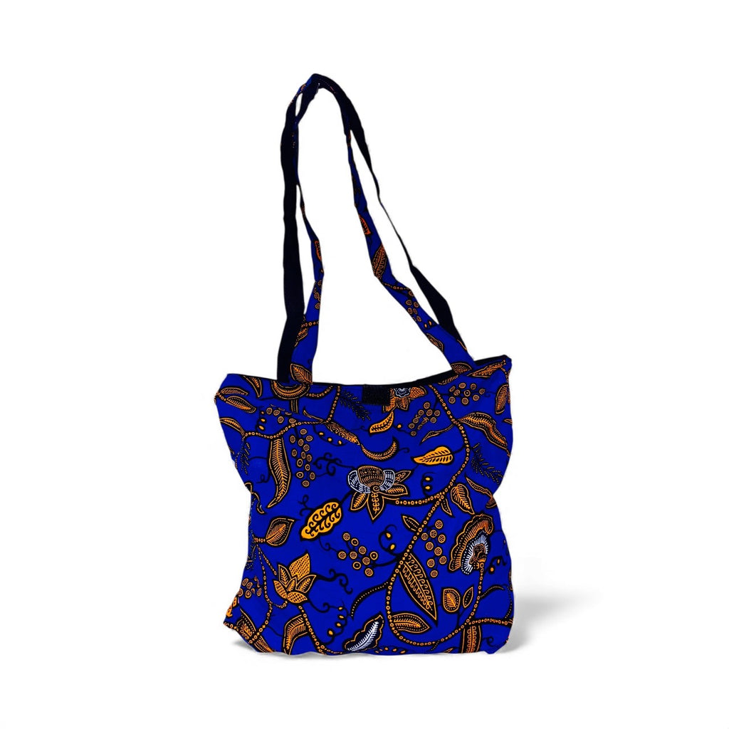 Handcrafted Printed Fabric Non-zipped tote bag (Ubuntu 13)