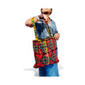 Handcrafted Printed Fabric non-zipped tote bag (Ubuntu 08)