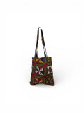 Handcrafted Printed Fabric Non-zipped tote bag (Ubuntu 11)