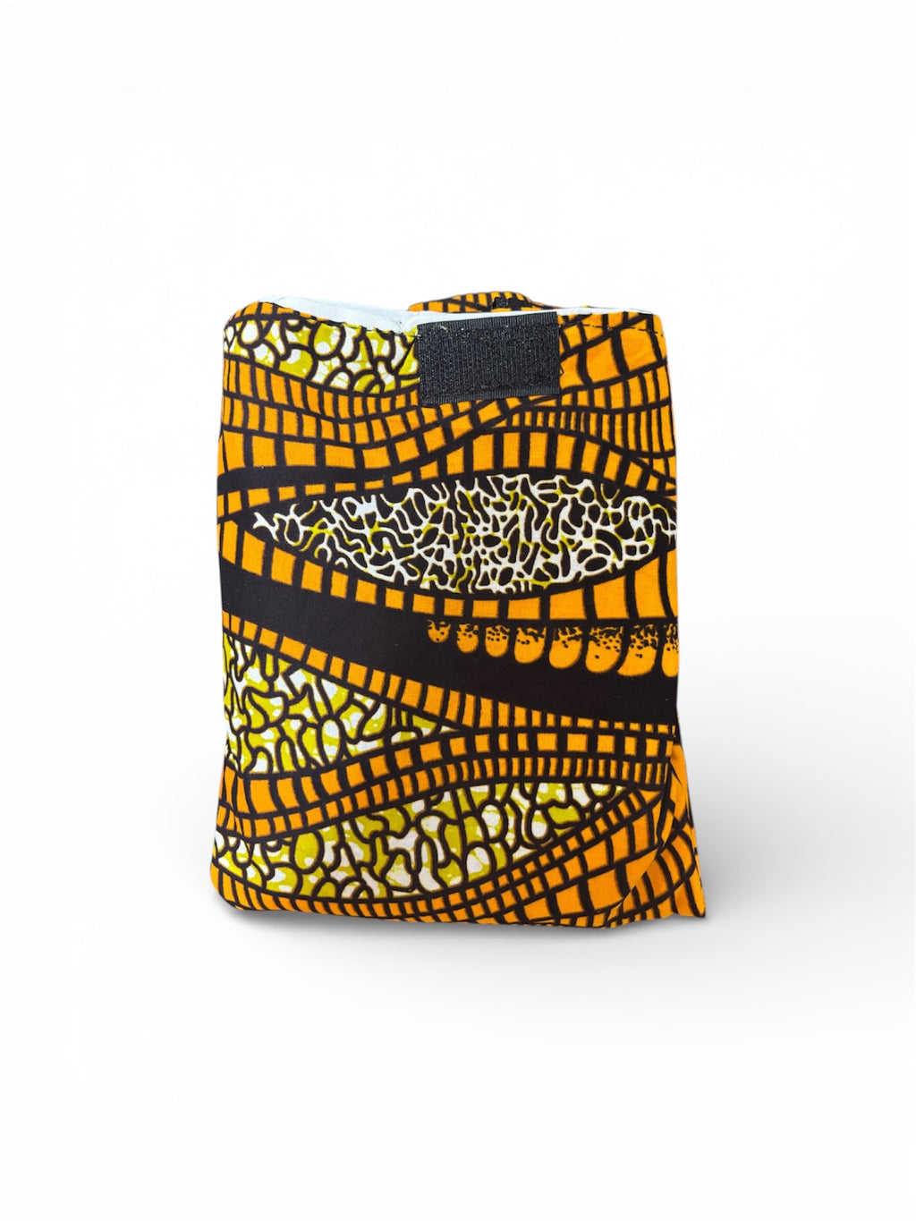 Handcrafted Printed Fabric Non- zipped tote bag (Ubuntu 09)