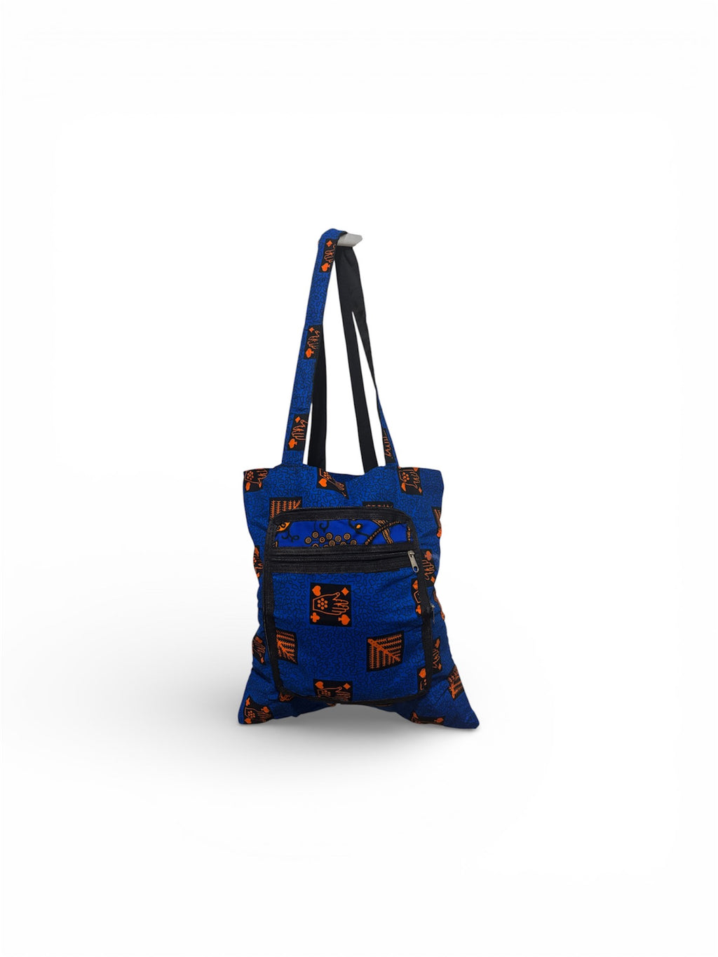 Handcrafted Printed Fabric tote bag (Ubuntu 05)